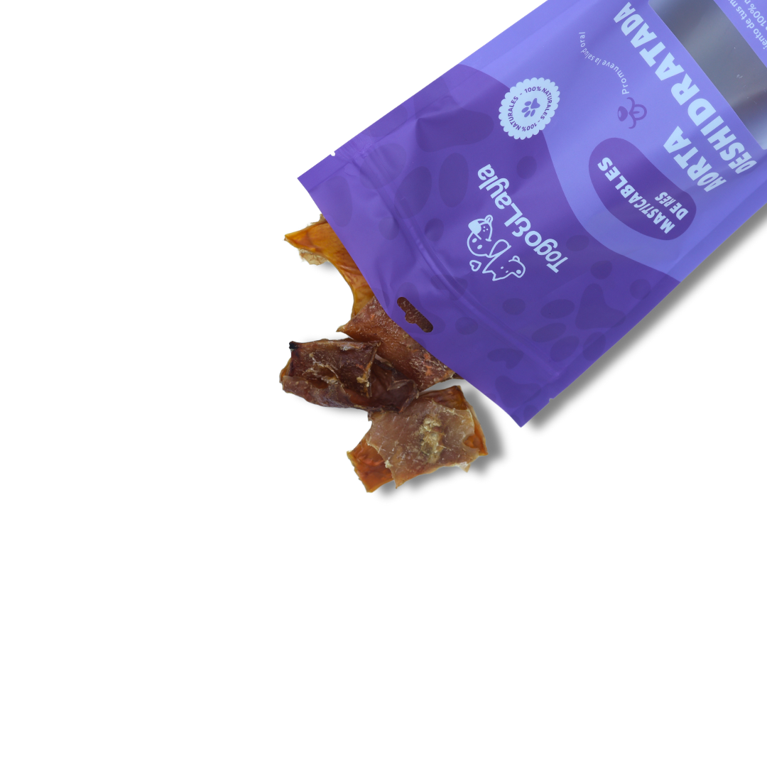 Aorta de Res Deshidratada para Perros