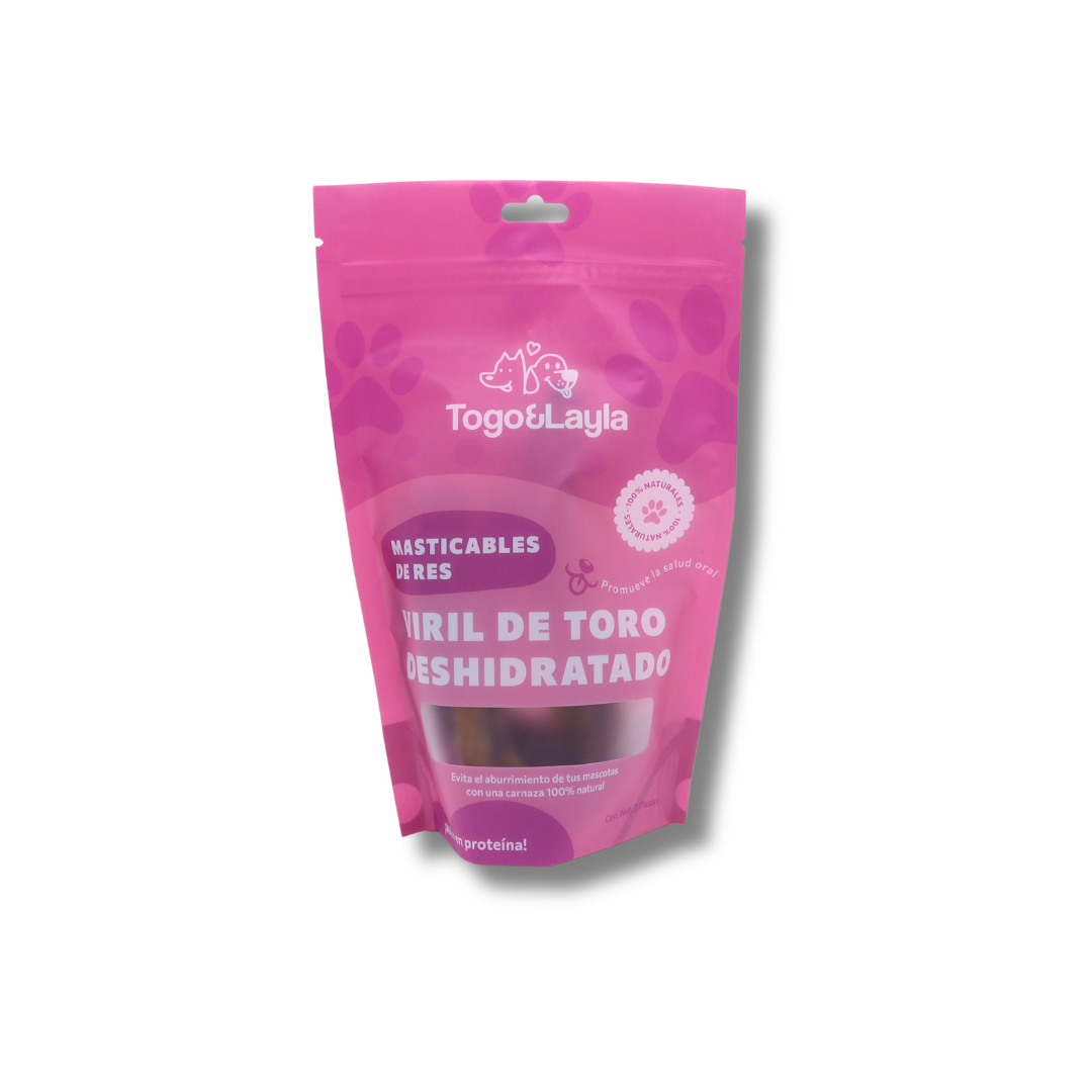 Viril de Toro Deshidratado para Perros