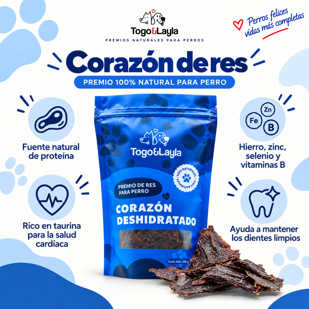 Paquete Layla de Corazón, Hígado y Pulmón 360 G para Perros