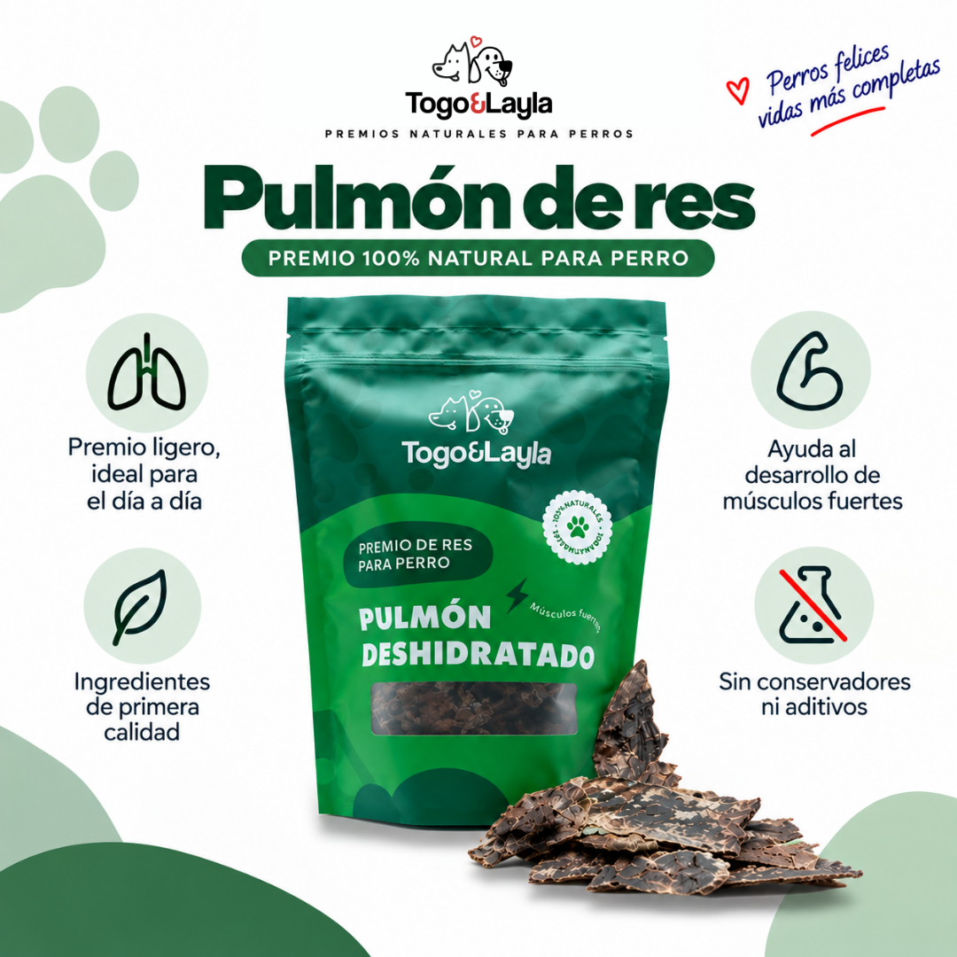 Paquete Layla de Corazón, Hígado y Pulmón 360 G para Perros