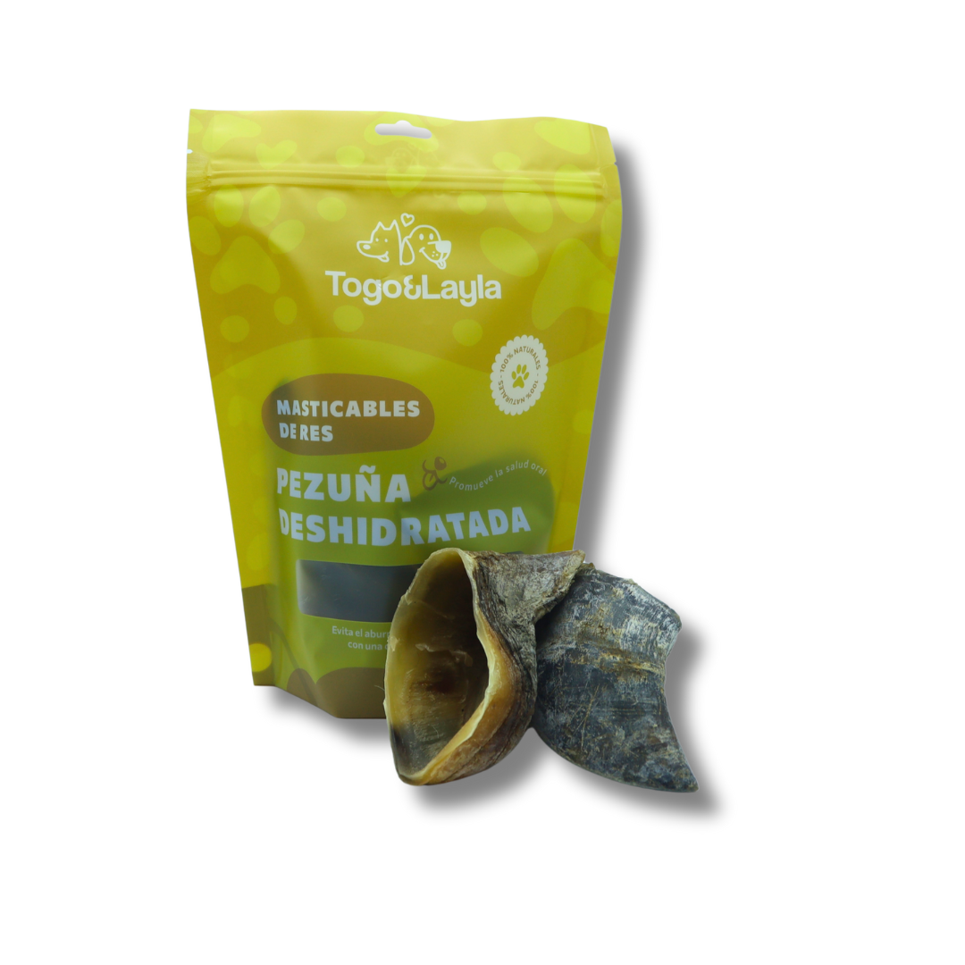 Pezuña de Res Deshidratada para Perros