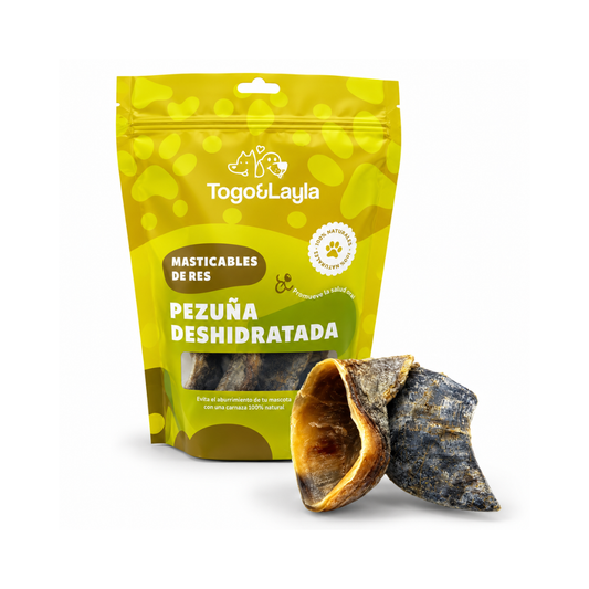 Pezuña de Res Deshidratada para Perros