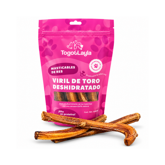 Viril de Toro Deshidratado para Perros