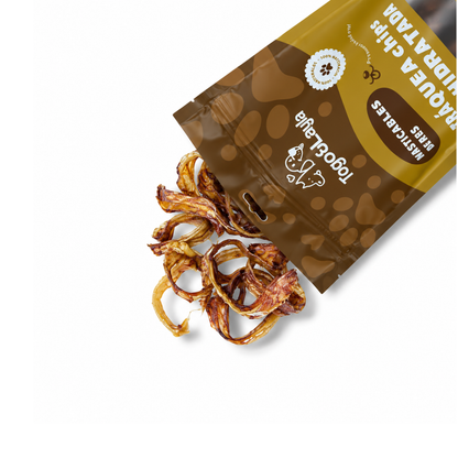 Tráquea Chips de Res Deshidratada para Perros